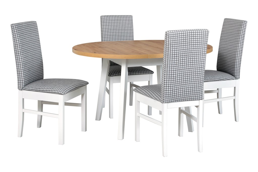 Stół OSLO + krzesła ROMA