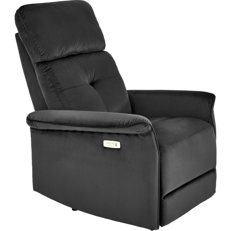 fotel semir safir czarny