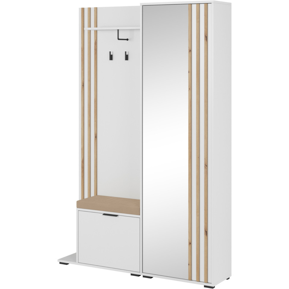 garderoba laila bialy dab artisan