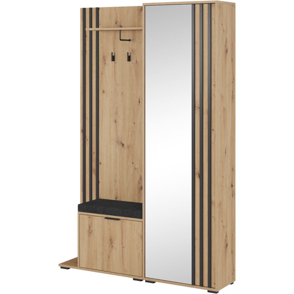 garderoba laila dab artisan czarny