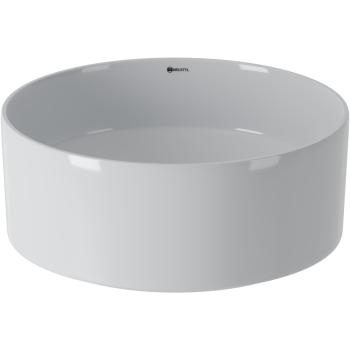 Umywalka nablatowa NUE 37cm biała do łazienki