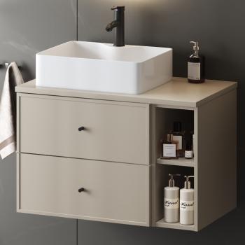 Regał łazienkowy wiszący TYP 2061 kaszmir mat