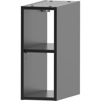 Regał łazienkowy wiszący TYP 2062 czarny mat