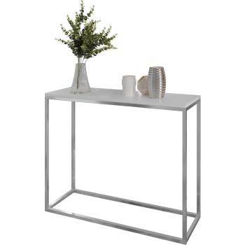 Konsola ARAMIS 80cm chrom / biały