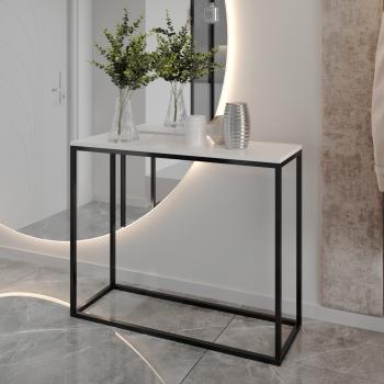 Konsola ARAMIS 100cm czarny / biały