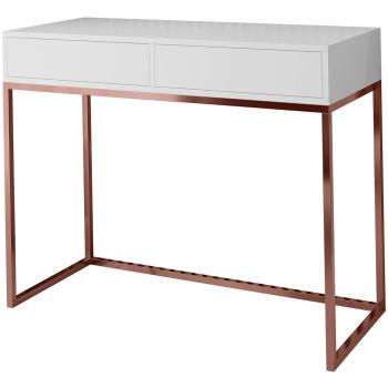 Toaletka ALICANTE 100cm miedź / biały