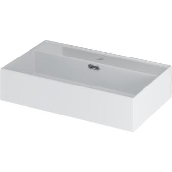 Umywalka nablatowa LAPIS 60cm biała do łazienki