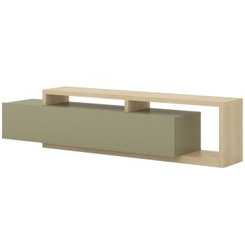 Komoda RTV TABO BT40 dąb lindberg / eukaliptus