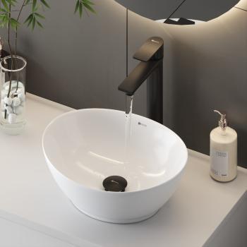 Korek do umywalki KLIK 40mm czarny