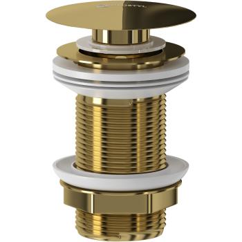 Korek do umywalki KLIK 40mm złoty połysk