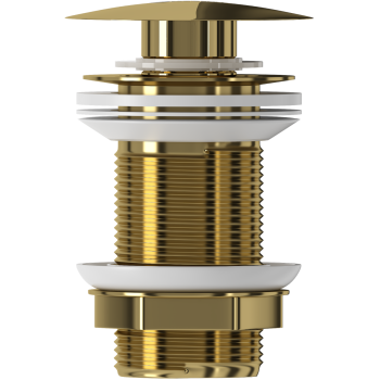Korek do umywalki KLIK 40mm złoty połysk