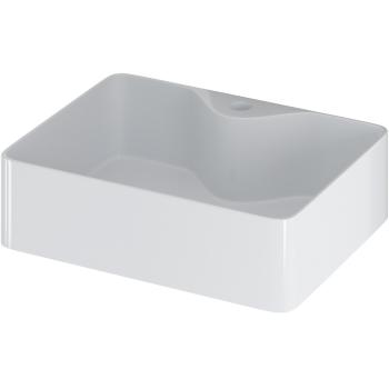 Umywalka nablatowa LANCE 48cm biały połysk do łazienki