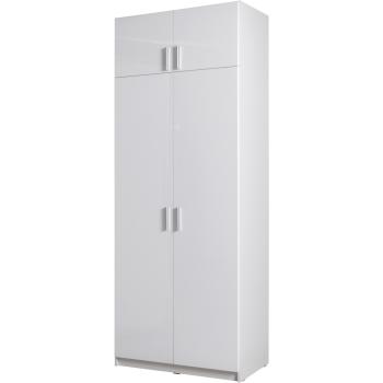 Szafa 91cm PARMA 02 biały alpejski / biały połysk