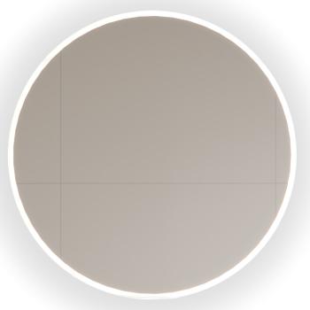 Lustro łazienkowe okrągłe HERUM 70cm z oświetleniem LED