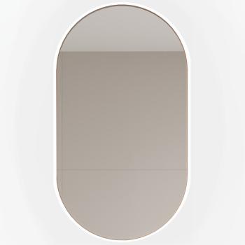 Lustro łazienkowe owalne EHRA 55x90cm z oświetleniem LED