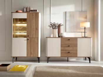 Meble ALPHARD orzech royal / kaszmir