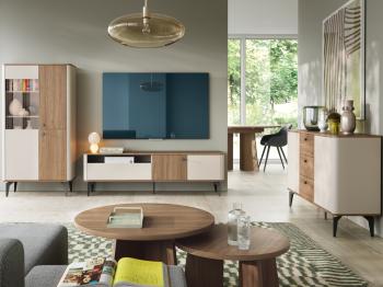 Meble ALPHARD orzech royal / kaszmir