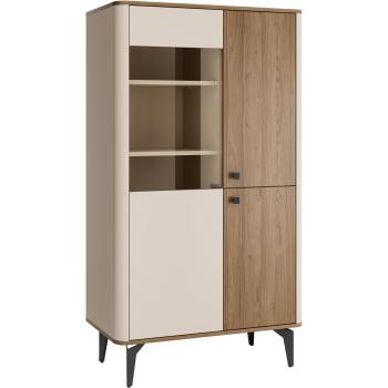 Witryna ALPHARD 03 orzech royal / kaszmir