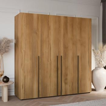 Szafa 200cm DAWN dąb gold baroque