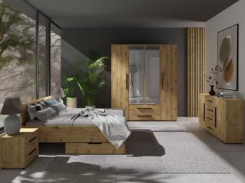Meble MAXIS dąb artisan