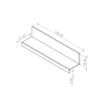 Wymiary: Półka VIEDO BJ10