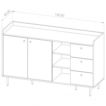 Rozmiar: Komoda VASINA VS01