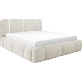 Łóżko tapicerowane z oświetleniem LED LEVAN lambi 01