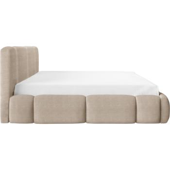 Łóżko tapicerowane z oświetleniem LED LEVAN lambi 06