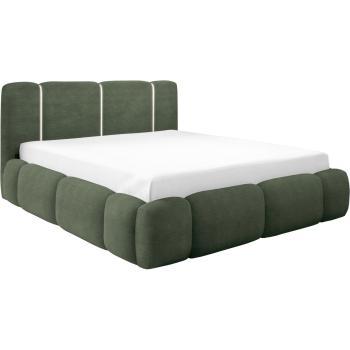 Łóżko tapicerowane z oświetleniem LED LEVAN lambi 15