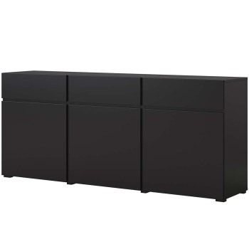 Komoda CROSI 43 czarny