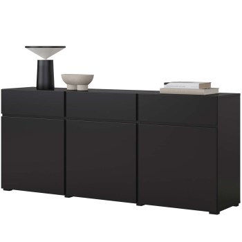 Komoda CROSI 43 czarny