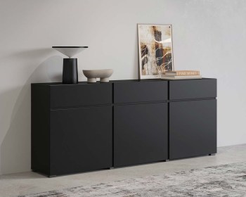 Komoda CROSI 43 czarny