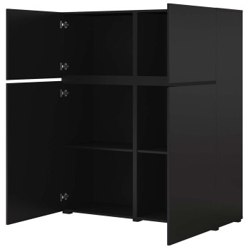 Komoda CROSI 76 czarny