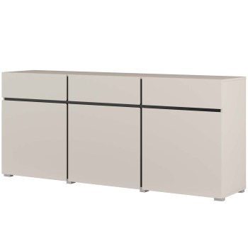 Komoda CROSI 43 kaszmir / czarny
