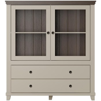 Komoda TEVORA EV46 beż jasny / dąb dunin