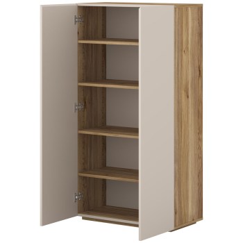 Komoda DRISS 42 dąb mauvella / kaszmir