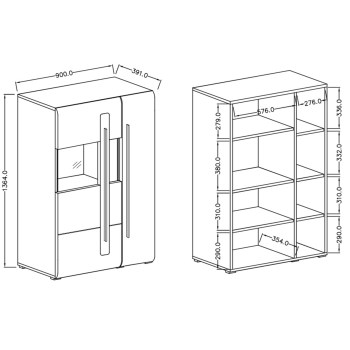 Komoda TUSLA TU42