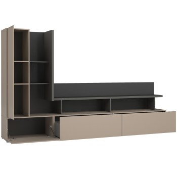 Komoda Meblościanka SORIE 09 congo / antracyt43 congo / antracyt