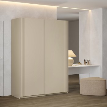 Szafa przesuwna 150 IVAN 15 beż jasny