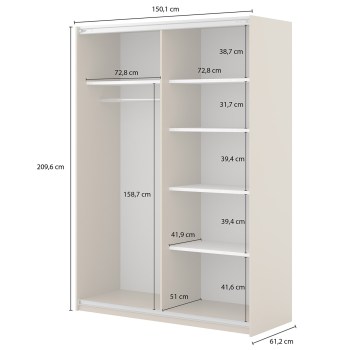 Szafa przesuwna 150 IVAN 15