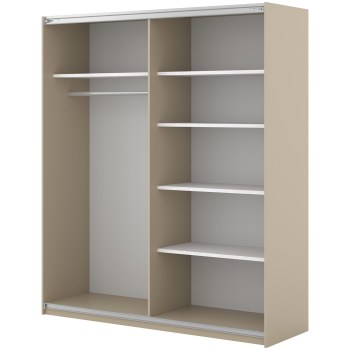 Szafa przesuwna 180 IVAN 16 beż jasny