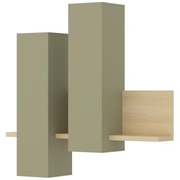 Witryna wisząca TABO BT04 dąb lindberg / eukaliptus