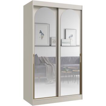 Szafa przesuwna 120 MOGI kaszmir + złoty