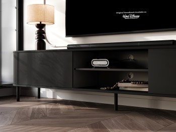 Komoda RTV 220P ZENO czarny