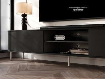 Komoda RTV 220P ZENO czarny