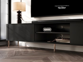 Komoda RTV 220P ZENO czarny