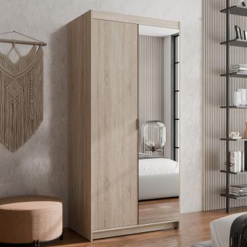 Szafa z lustrem ELENI 2D1L sonoma