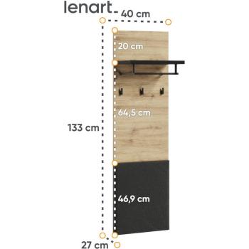 Wymiary: Wieszak QUANT QG07