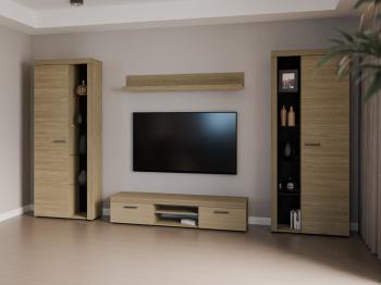 Meblościanka RODOS XL dąb olejowany