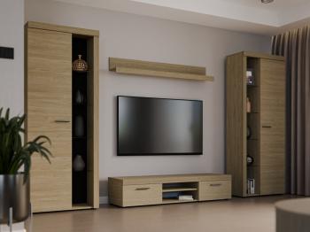 Meblościanka RODOS XL dąb olejowany